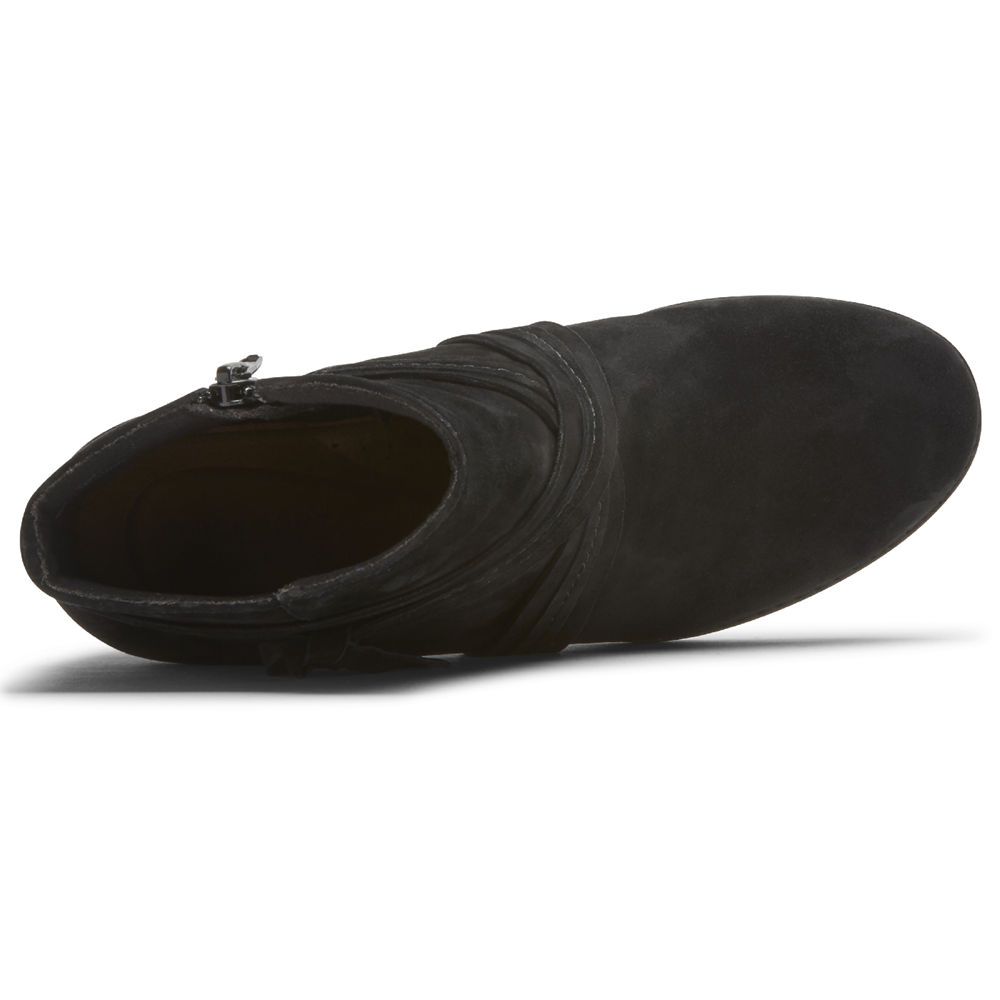 Rockport Kängor Dam Svarta - Hollis X-Strap - IGXJT8365